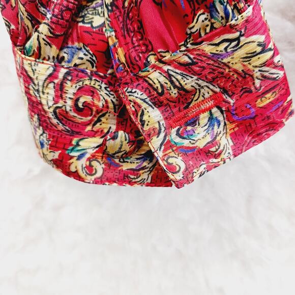 Blouse Size 12 Irene Koenig Baroque Romantic Festival Boho Retro Whimsycore Y2K - Picture 3 of 15